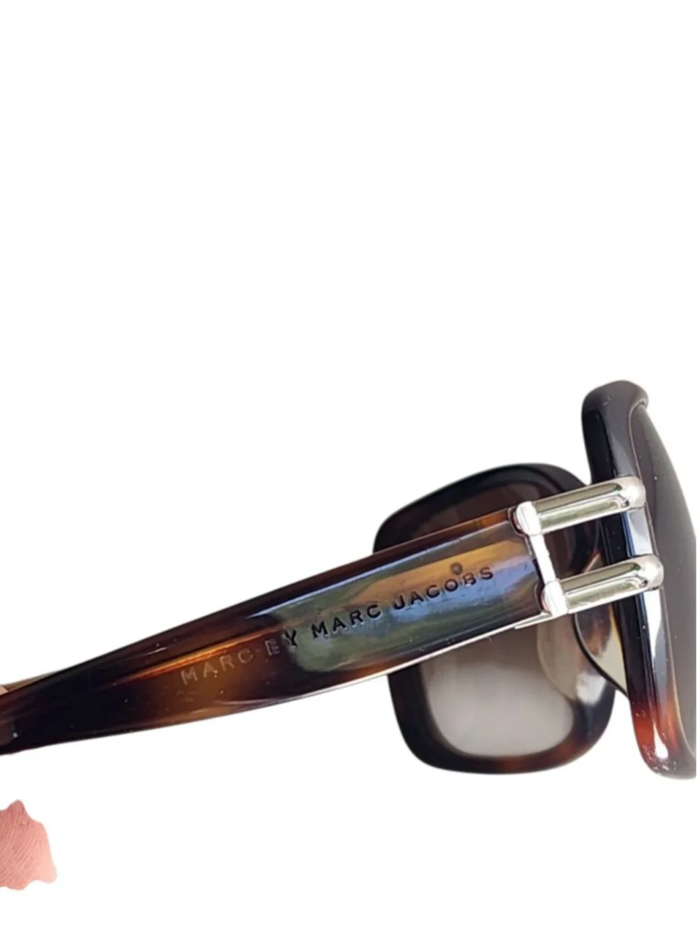 MARC BY MARC JACOBS Brown Square Gradien Tortoise Oversized Sunglasses 59 mm #25